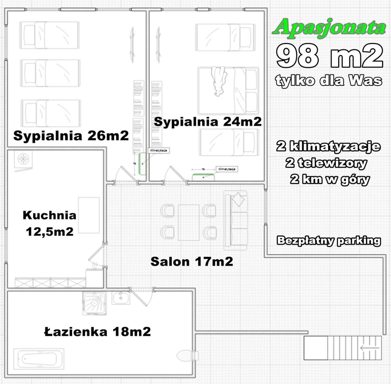 Apasjonata Apartamento Świdnica Exterior foto